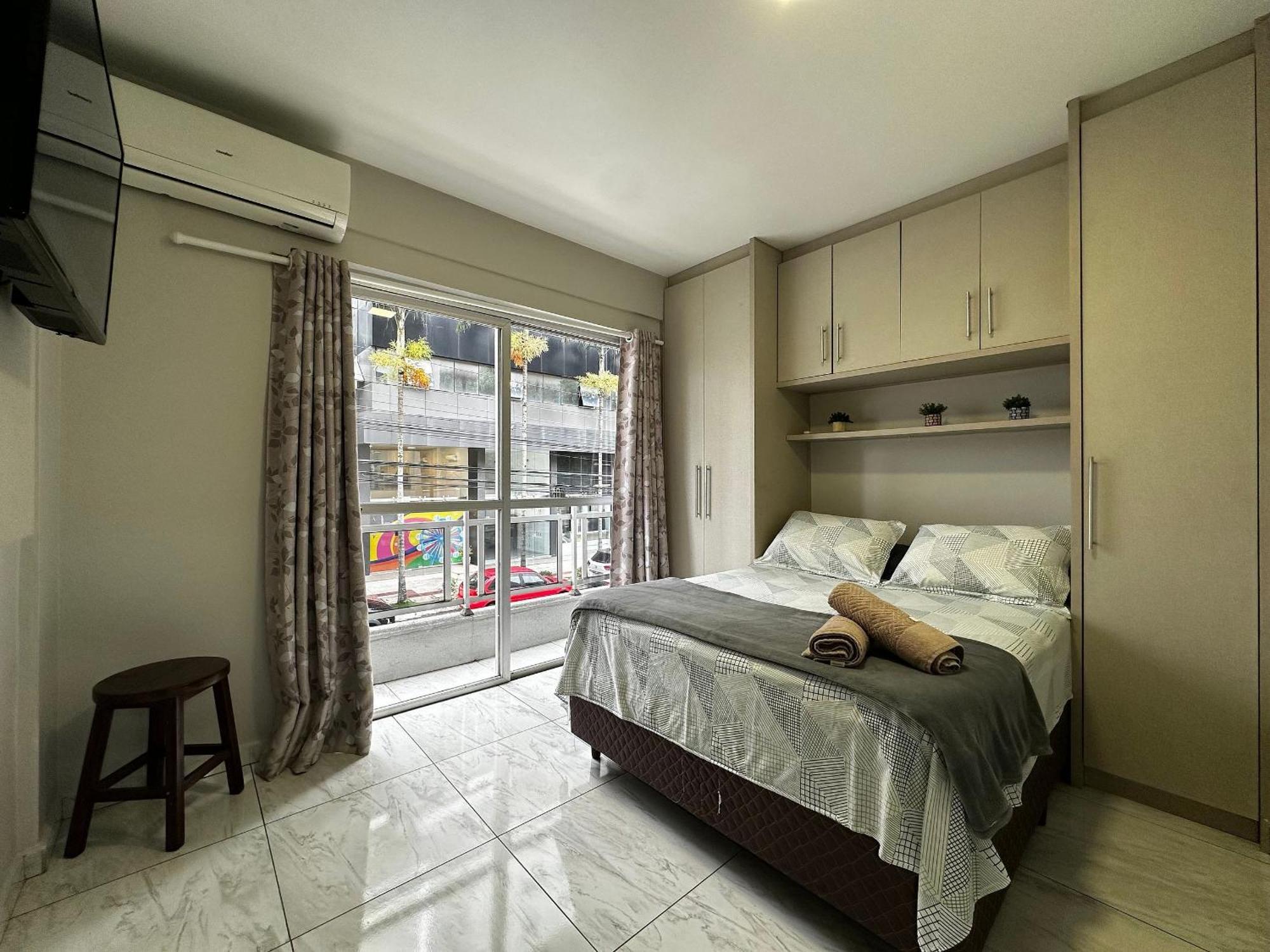 Ma01- Kitnet Com Ar | Vista Big Wheel | Garagem Apartment Balneario Camboriu Bagian luar foto